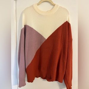 Colorblock Sweater